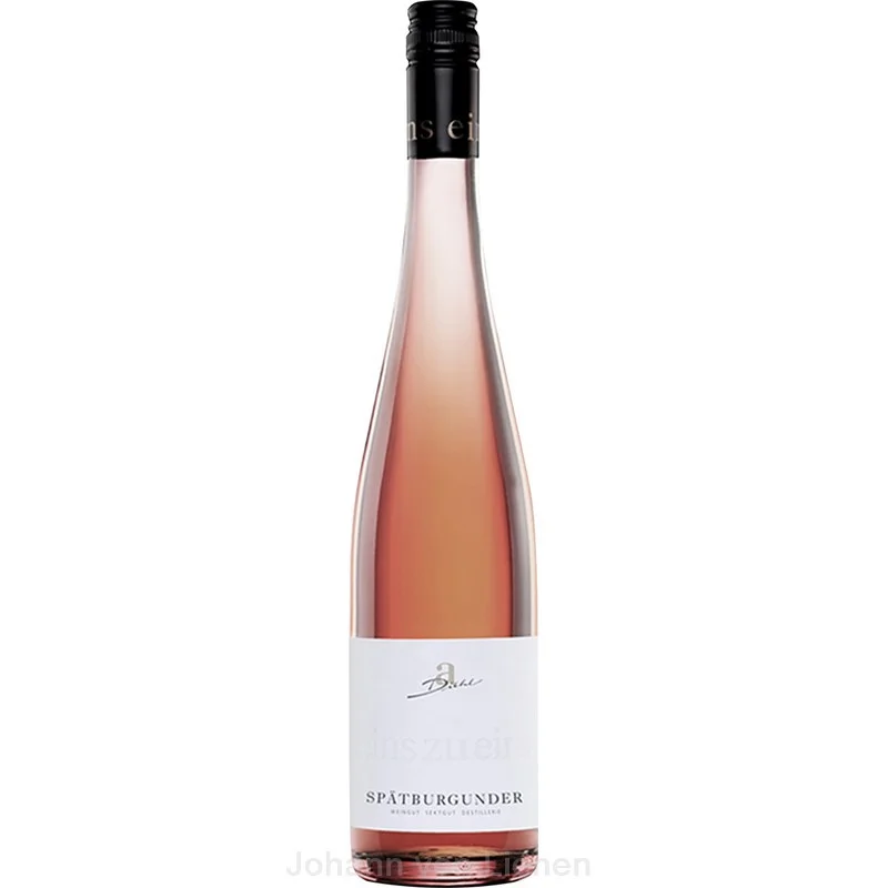 Diehl Spätburgunder Rosé eins zu eins 0,75 L 12,5%vol Diehl Spätburgunder Rosé eins zu eins 0,75 L 12,5%vol