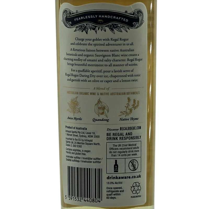 Regal Rogue Daring Dry 0,5 L 18% vol Regal Rogue Daring Dry 0,5 L 18% vol