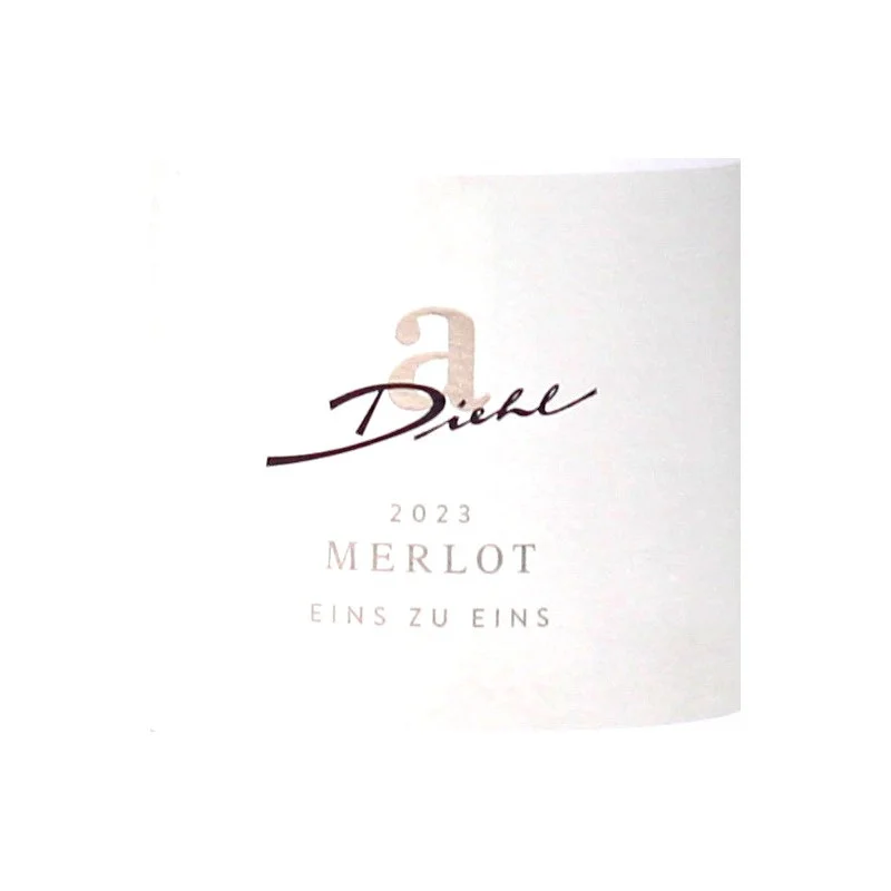 Weingut Diehl Merlot Rosé eins zu eins feinherb 0,75 L 12,5 % vol