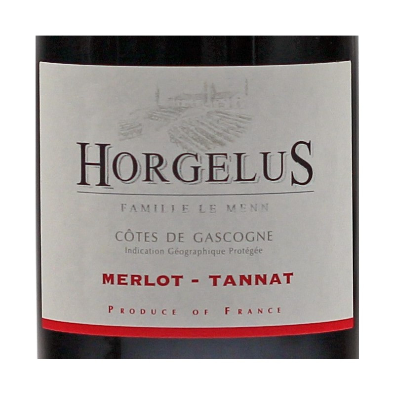 Domaine Horgelus rouge Merlot Tannat 0,75 L 12,5% vol