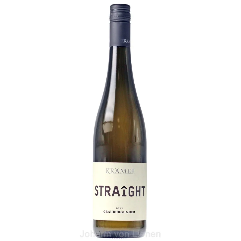 Krämer Straight Grauburgunder 0,75 L 12% vol Krämer Straight Grauburgunder 0,75 L 12% vol