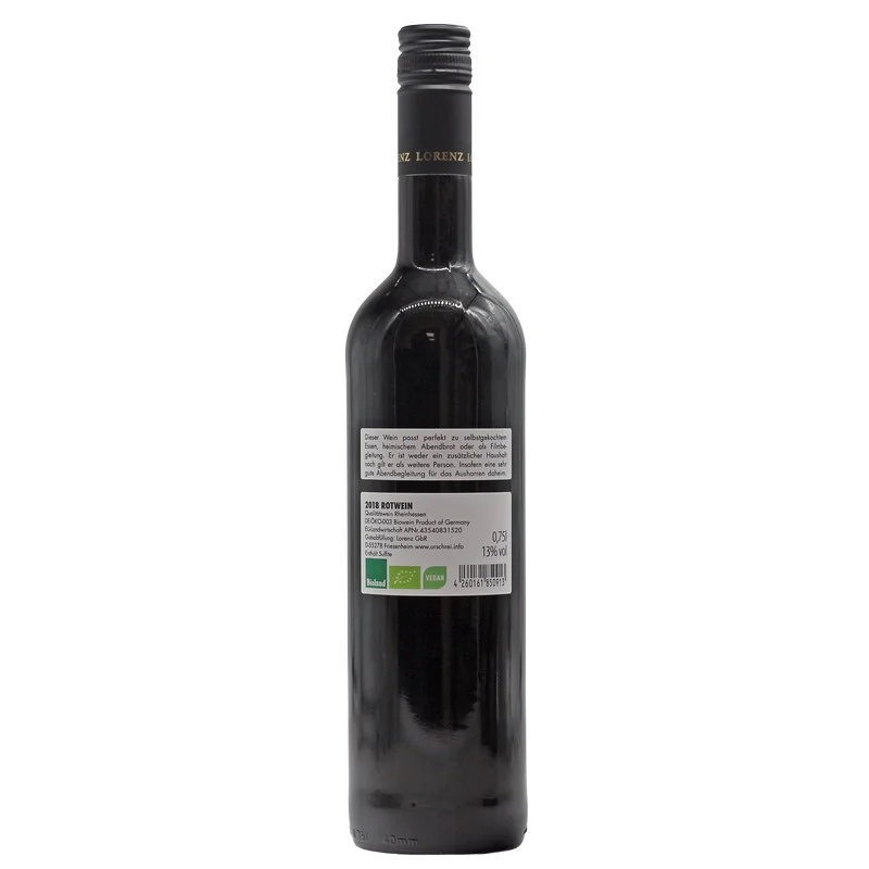 Lockdownstoff Rotwein Bio 0,75 L 13% vol