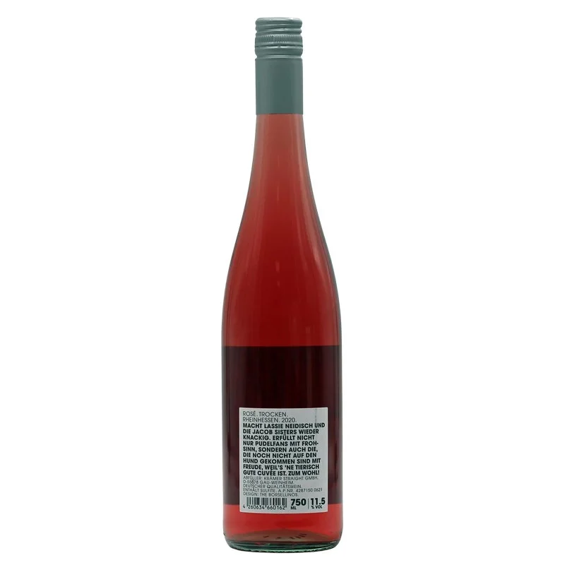 Tobias Krämer Pudelwohl Rose 0,75 L 11,5% vol Tobias Krämer Pudelwohl Rose 0,75 L 11,5% vol