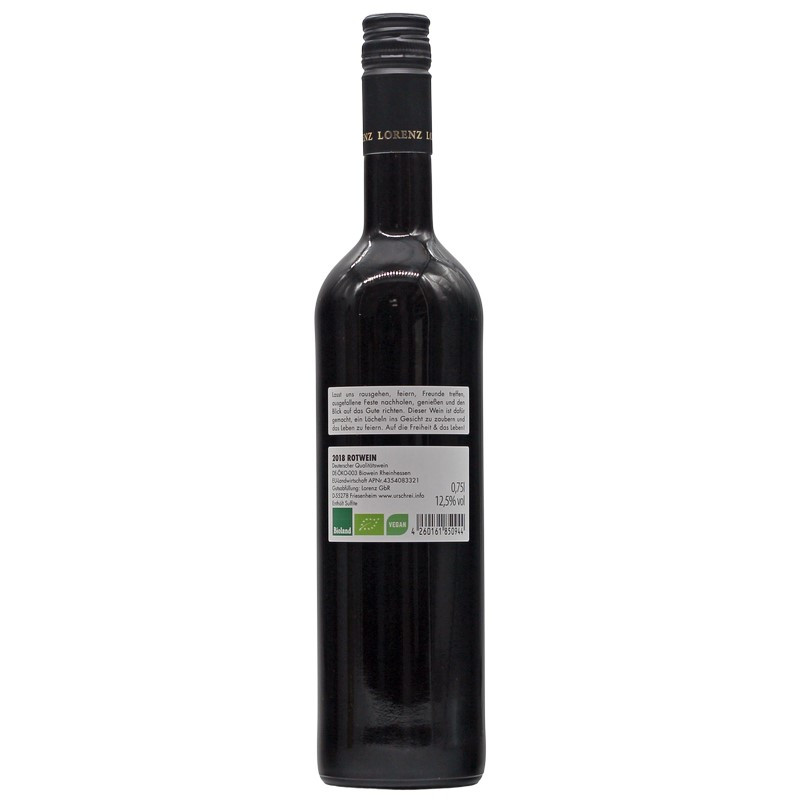Freiheit Bio-Rotwein Lockdown 0,75 L 12,5% vol Freiheit Bio-Rotwein Lockdown 0,75 L 12,5% vol