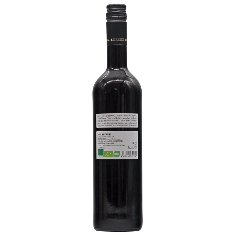 Freiheit Bio-Rotwein Lockdown 0,75 L 12,5% vol