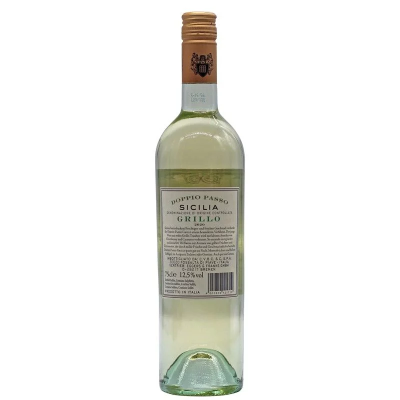 Doppio Passo Sicilia Grillo 0,75 L 12,5% vol