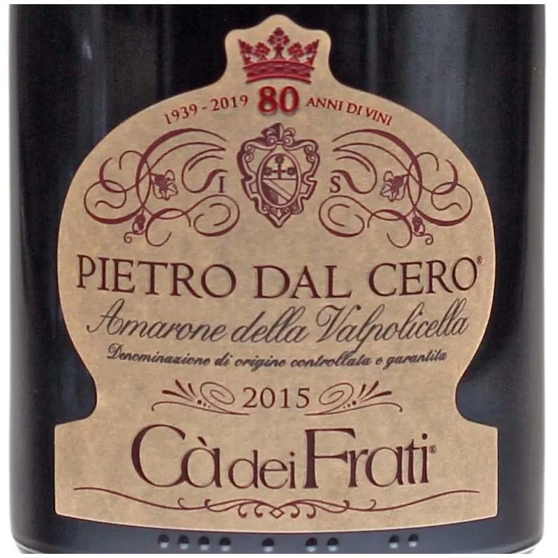 Ca dei Frati Amarone Pietro dal Cero DOC 0,75 L 16% vol Ca dei Frati Amarone Pietro dal Cero DOC 0,75 L 16% vol