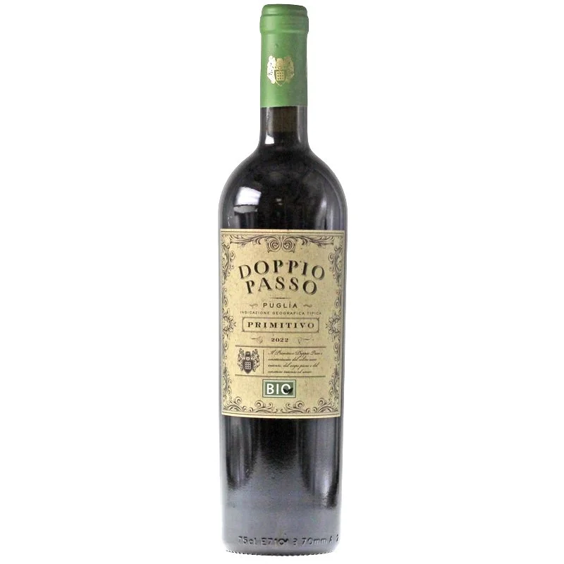 Doppio Passo Puglia Primitivo BIO 0,75 L 13% vol