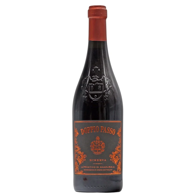 Doppio Passo Riserva Primitivo di Manduria 0,75 L 14,5% vol Doppio Passo Riserva Primitivo di Manduria 0,75 L 14,5% vol