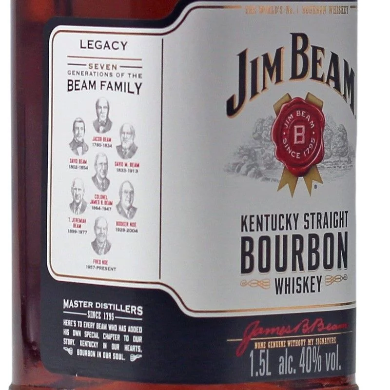 Jim Beam White Label 1,5 L 40% vol