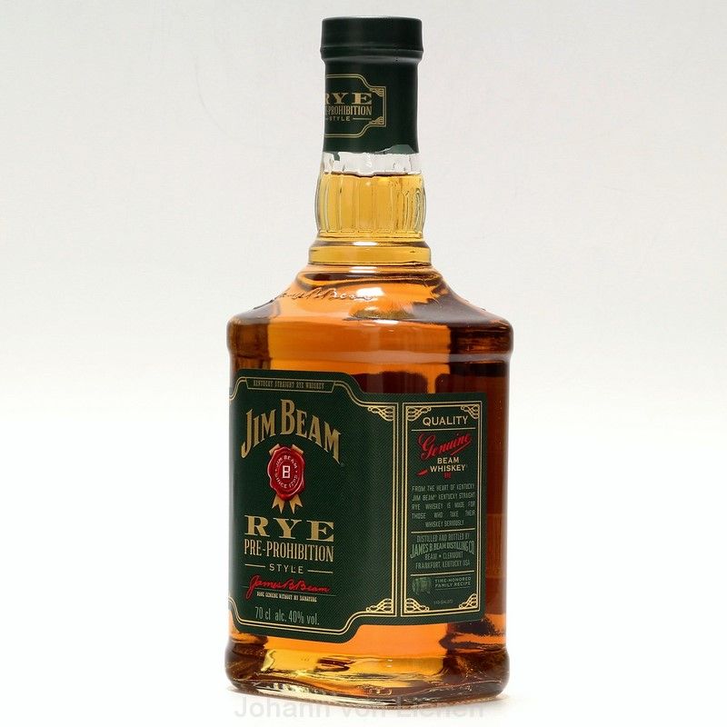 Jim Beam RYE Pre Prohibition Style 0,7 L 40% Jim Beam RYE Pre Prohibition Style 0,7 L 40%
