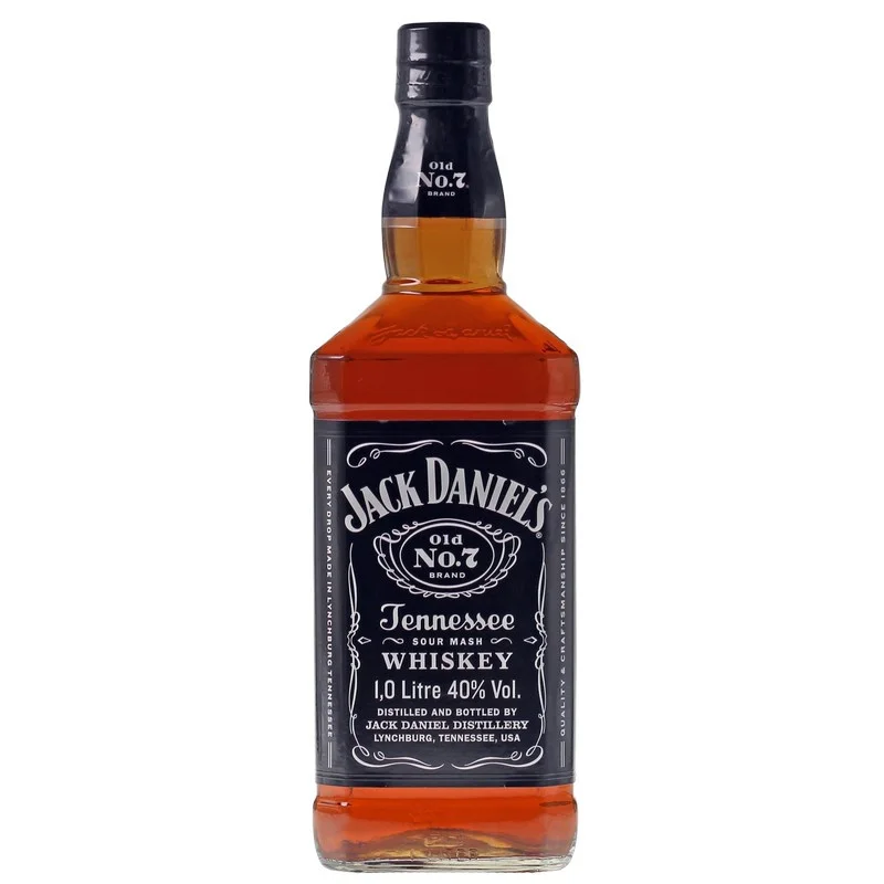 Jack Daniels Tennessee Whiskey 1 Liter 40% vol Jack Daniels Tennessee Whiskey 1 Liter 40% vol