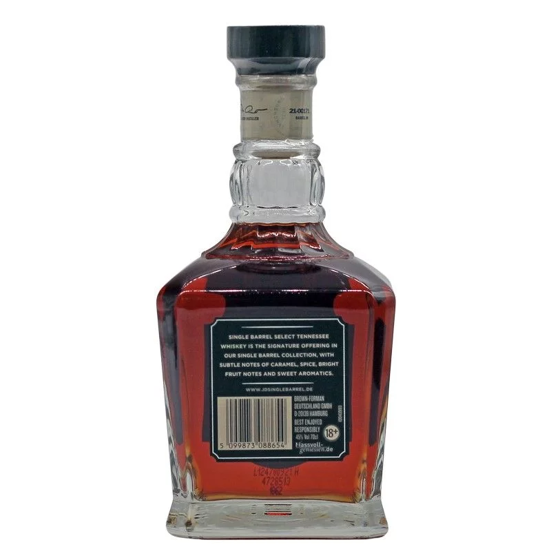 Jack Daniels Single Barrel Whiskey 0,7 L 45% vol