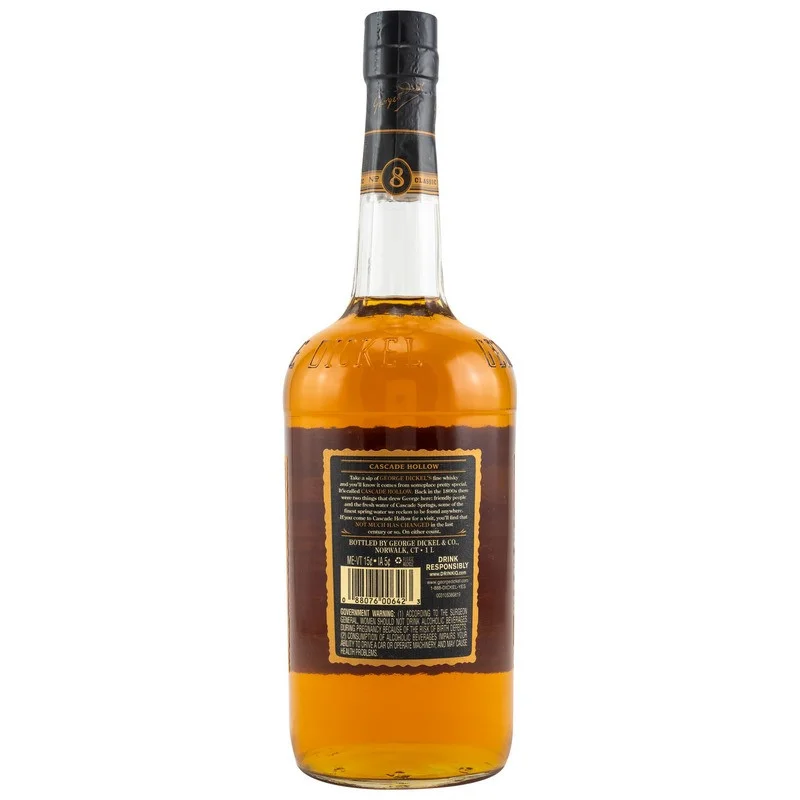 George Dickel No. 8 1 L 40% vol George Dickel No. 8 1 L 40% vol