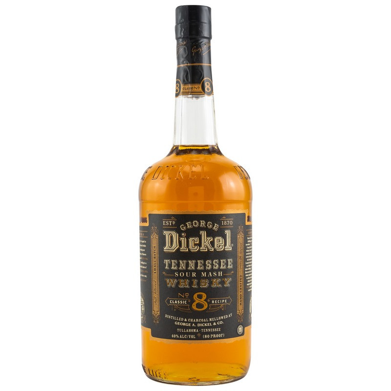 George Dickel No. 8 1 L 40% vol George Dickel No. 8 1 L 40% vol