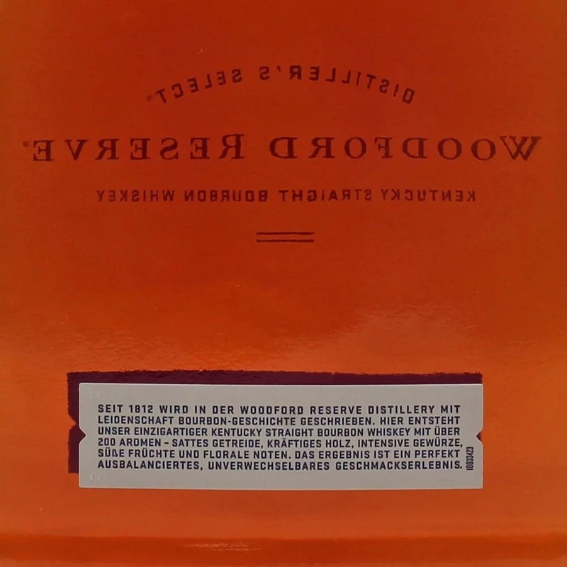 Woodford Reserve 0,7 L 43,2% vol