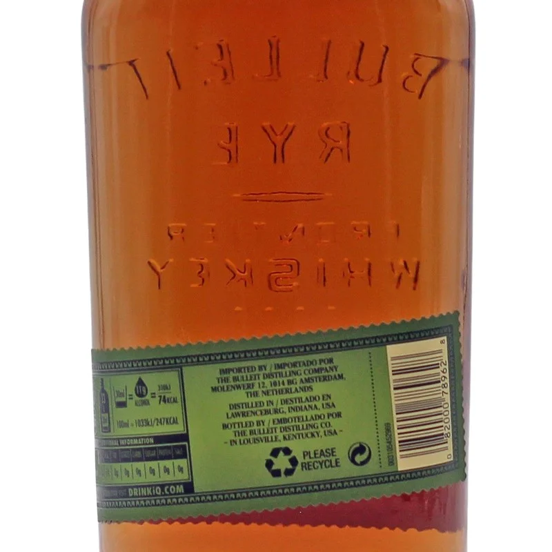 Bulleit 95 Rye American Whiskey 0,7 L 45% vol Bulleit 95 Rye American Whiskey 0,7 L 45% vol