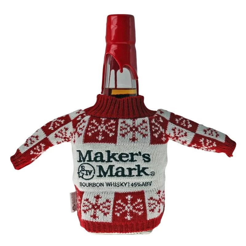 Makers Mark Bourbon Whiskey Geschenkset mit Pullover 0,7 L 45% vol