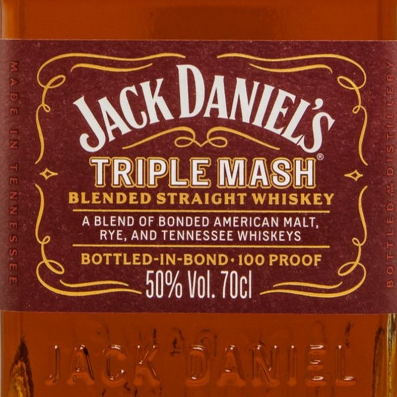 Jack Daniels Triple Mash Blended Straight Whiskey 0,7 L 50% vol Jack Daniels Triple Mash Blended Straight Whiskey 0,7 L 50% vol