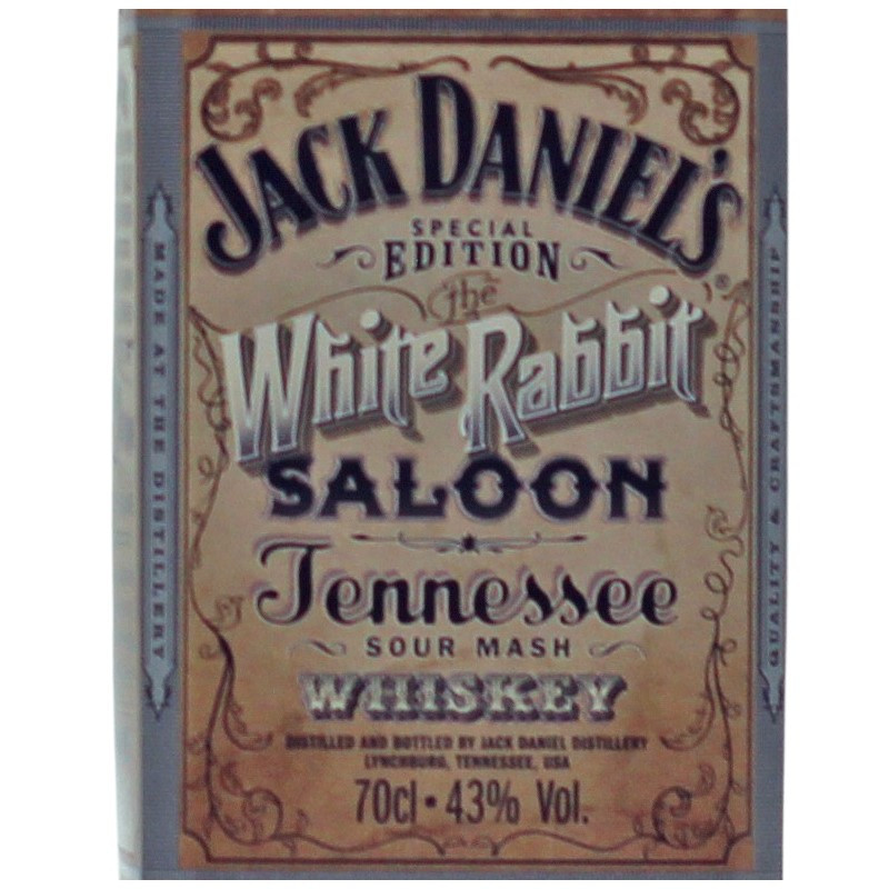 Jack Daniels White Rabbit Saloon 0,7 L 43% vol Jack Daniels White Rabbit Saloon 0,7 L 43% vol