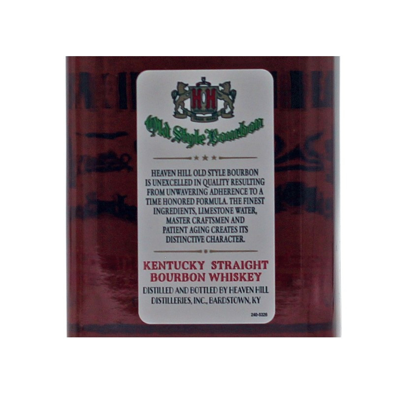 Heaven Hill Kentucky Straight Bourbon Whiskey 1 L 40% vol Heaven Hill Kentucky Straight Bourbon Whiskey 1 L 40% vol