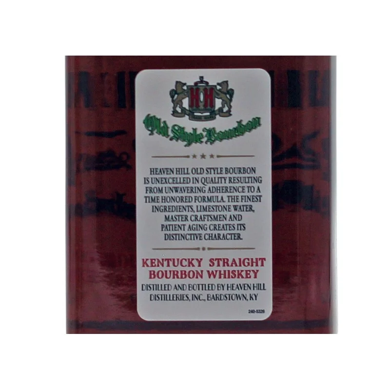 Heaven Hill Kentucky Straight Bourbon Whiskey 1 L 40% vol Heaven Hill Kentucky Straight Bourbon Whiskey 1 L 40% vol