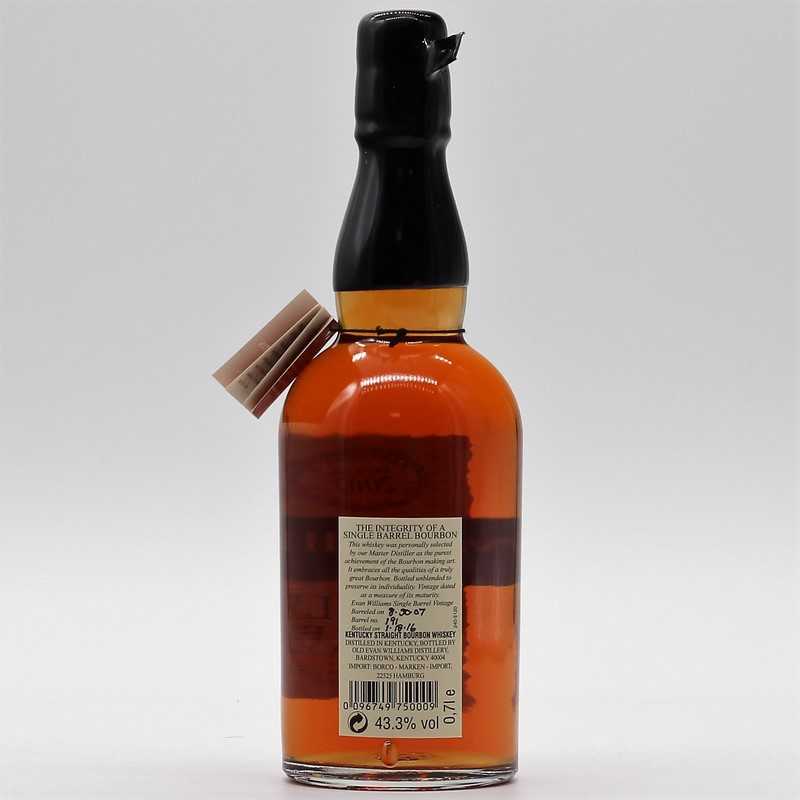 Evan Williams Single Barrel Vintage 0,7 L 43,3%vol Evan Williams Single Barrel Vintage 0,7 L 43,3%vol