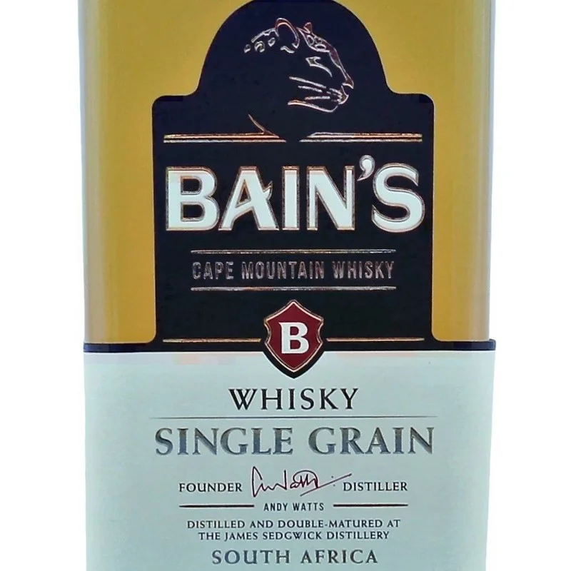 Bain's Cape Mountain Single Grain Whisky 0,7 L 40%vol Bain's Cape Mountain Single Grain Whisky 0,7 L 40%vol