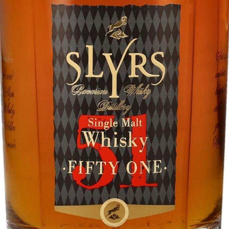 Slyrs 51 Fifty One Single Malt Whisky 0,7 L 51% vol