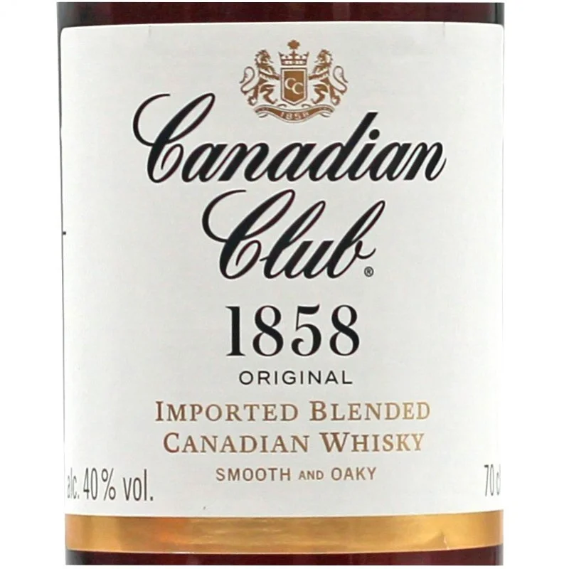 Canadian Club 0,7 L 40% vol Canadian Club 0,7 L 40% vol