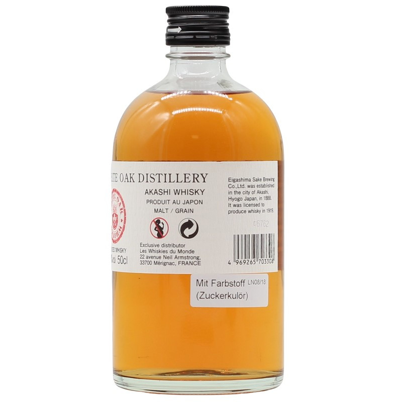 Akashi White Oak Blended Whisky 0,5 L 40% vol Akashi White Oak Blended Whisky 0,5 L 40% vol