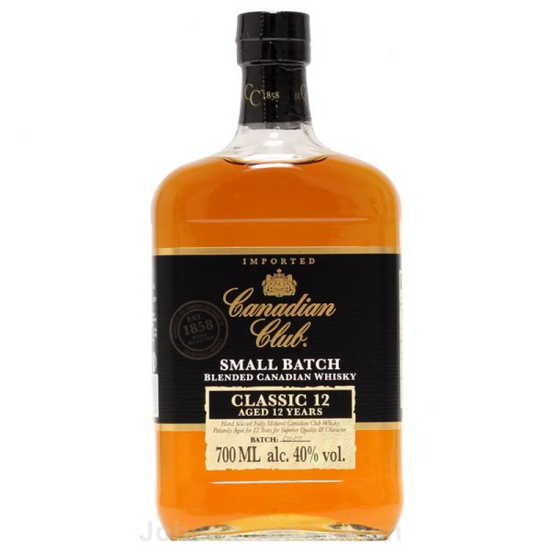 Canadian Club Classic 12 Years 0,7 L 40%vol Canadian Club Classic 12 Years 0,7 L 40%vol