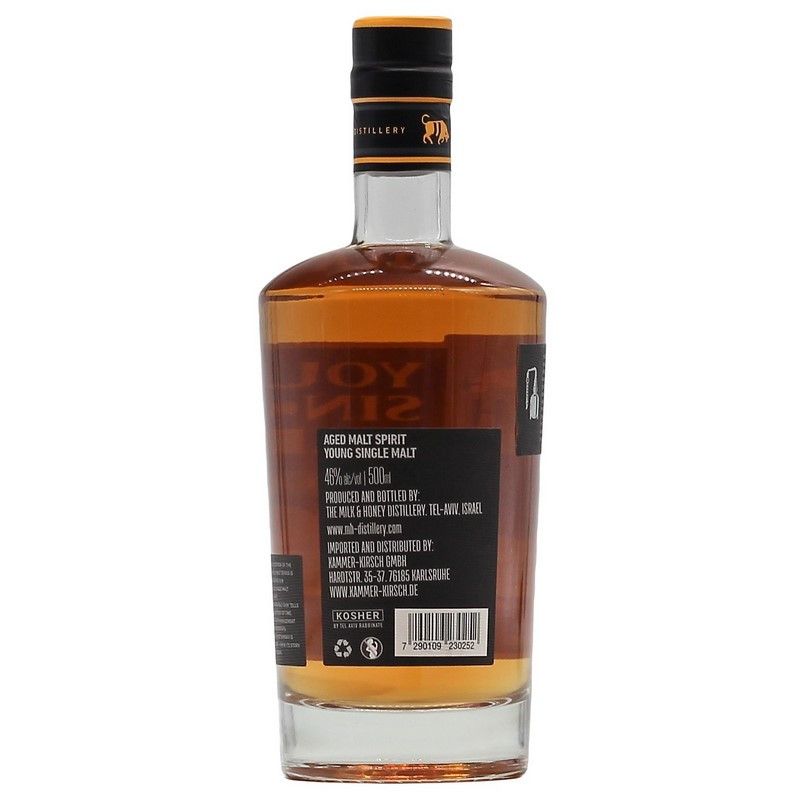Milk & Honey Young Single Malt 0,5 L 46% vol Milk & Honey Young Single Malt 0,5 L 46% vol