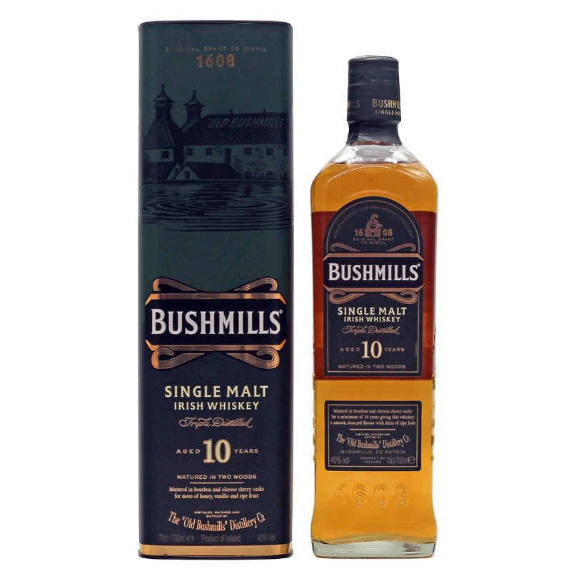 Bushmills Malt 10 Years 0,7 Ltr 40% Bushmills Malt 10 Years 0,7 Ltr 40%