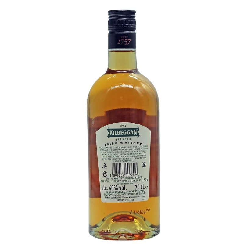 Kilbeggan Irish Whisky 0,7 L 40% vol