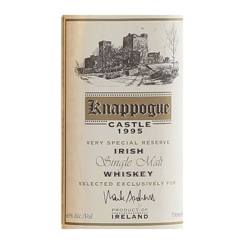 Knappogue Castle 1995 0,7 Ltr. 40% Knappogue Castle 1995 0,7 Ltr. 40%