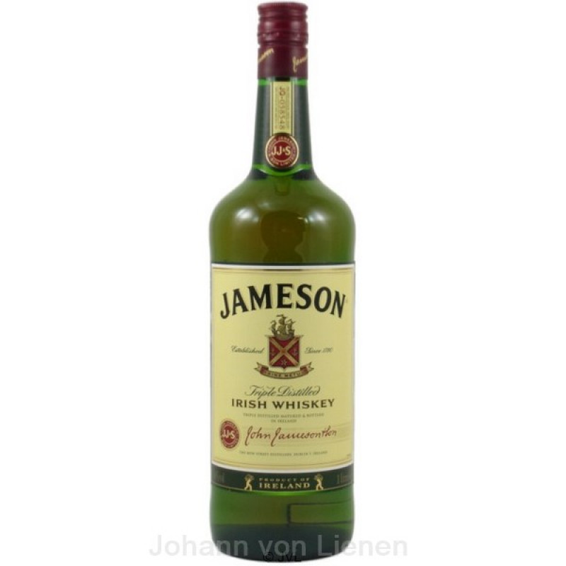 John Jameson Triple Distilled Irish Whiskey 1 L 40%vol John Jameson Triple Distilled Irish Whiskey 1 L 40%vol