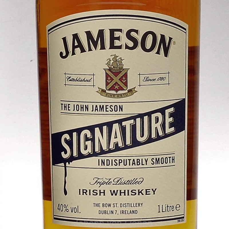Jameson Signature 1 L 40%vol Jameson Signature 1 L 40%vol