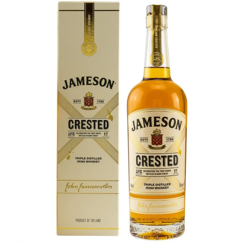 Jameson Crested 0,7 L 40% vol Jameson Crested 0,7 L 40% vol