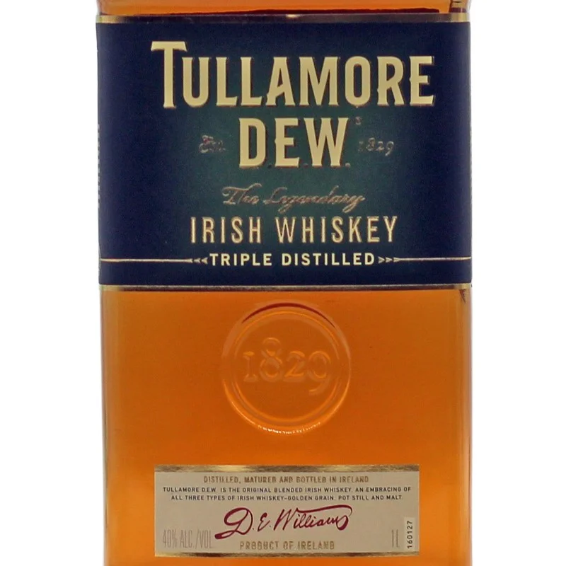 Tullamore Dew Irish Whiskey 1 L 40% vol Tullamore Dew Irish Whiskey 1 L 40% vol
