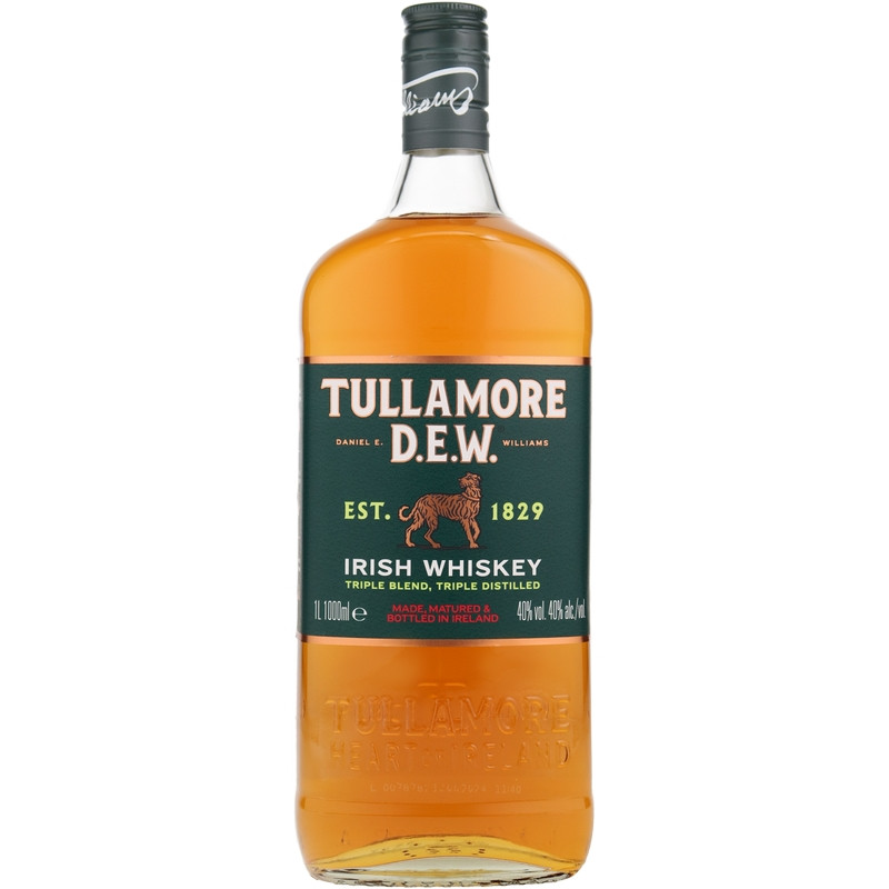Tullamore Dew Irish Whiskey 1 L 40% vol