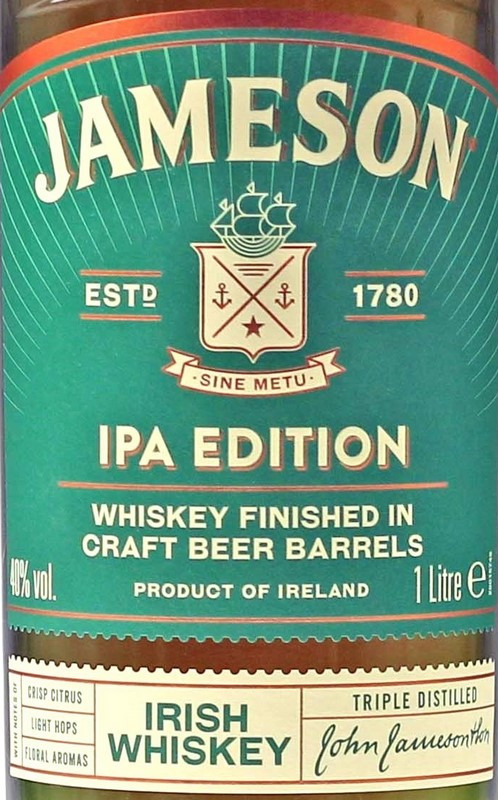 Jameson Caskmates IPA Edition 1 L 40% vol