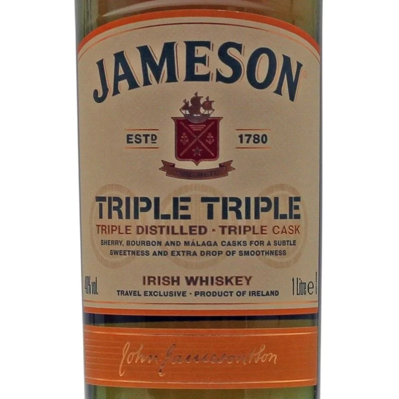 Jameson Triple Triple 1 L 40% vol