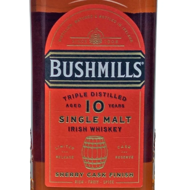 Bushmills 10 Jahre Sherry Cask Finish 1 L 46% vol Bushmills 10 Jahre Sherry Cask Finish 1 L 46% vol