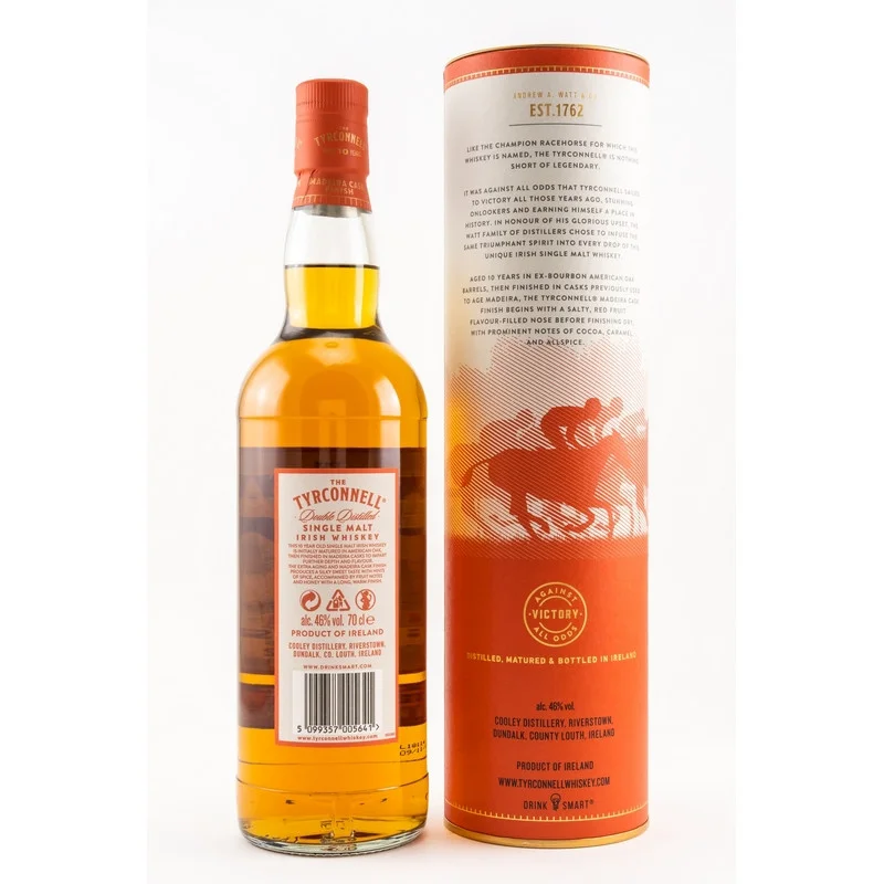 Tyrconnell 10 Years Madeira Cask 0,7 L 46%vol Tyrconnell 10 Years Madeira Cask 0,7 L 46%vol