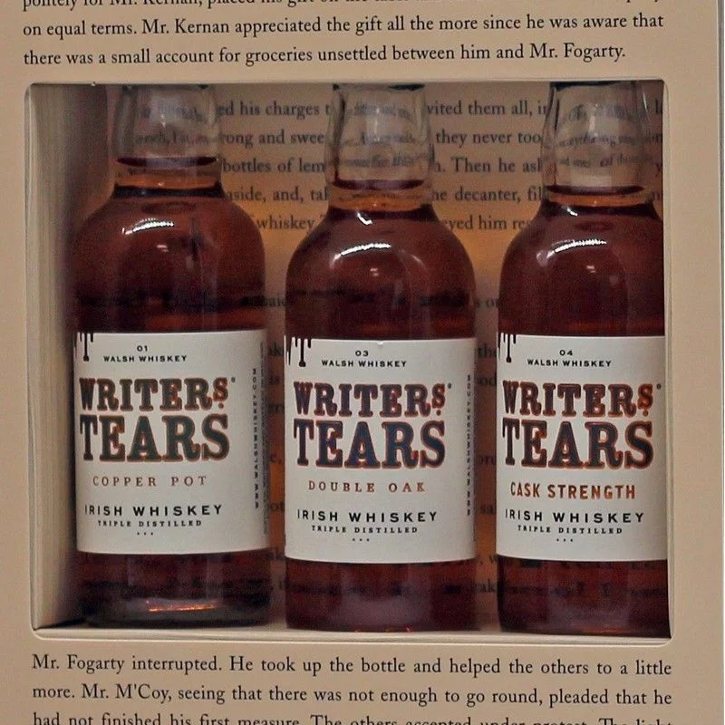 Writers Tears Whiskey Miniaturenbuch 3x 0,05 L 40% vol
