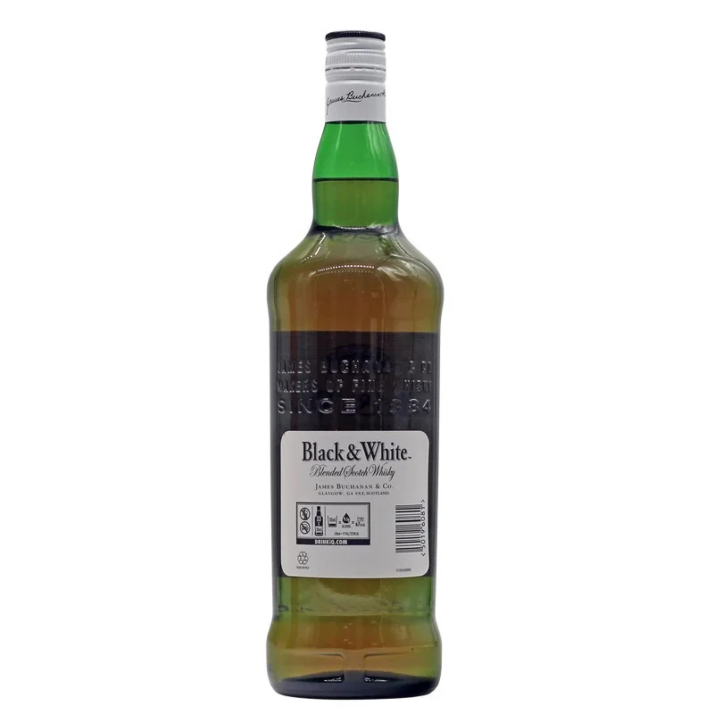 Black & White Blended Scotch Whisky 1 L 40% vol