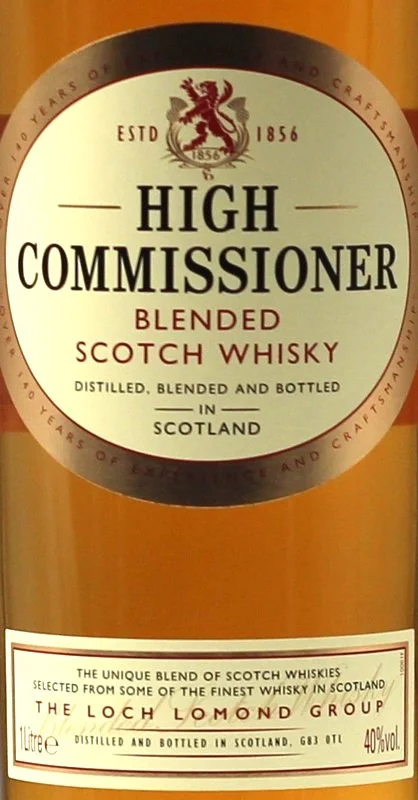 High Commissioner Blended Scotch Whisky 1 L 40% vol High Commissioner Blended Scotch Whisky 1 L 40% vol