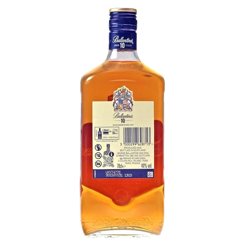 Ballantines 10 Jahre Blended Scotch Whisky 0,7 L 40% vol Ballantines 10 Jahre Blended Scotch Whisky 0,7 L 40% vol