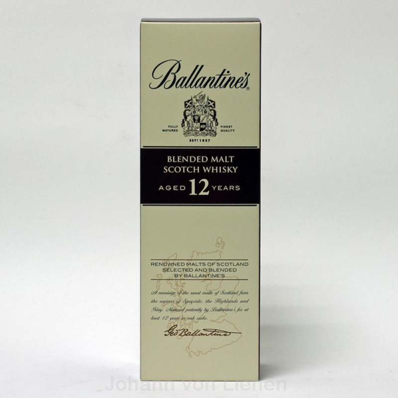 Ballantines 12 Years Blended Malt 0,7 L 40%vol Ballantines 12 Years Blended Malt 0,7 L 40%vol